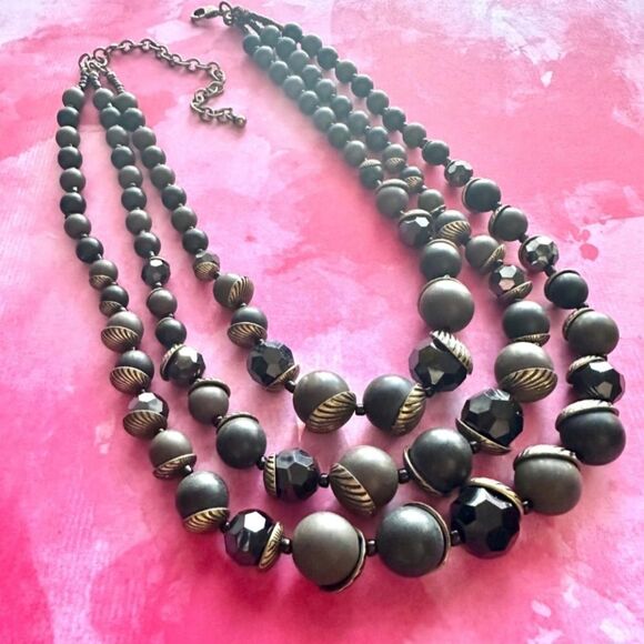 Premier Designs Jewelry CROWD PLEASER Necklace 16"+4" NWOT - Picture 5 of 10